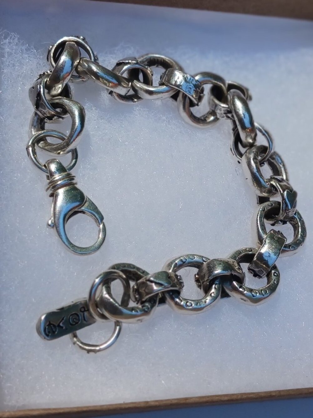 Jes Maharry silver bracelet
